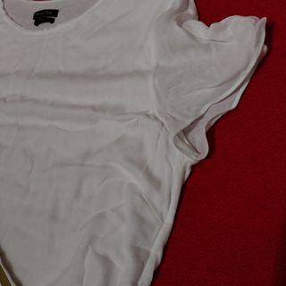 Top blanco Massimo dutti talla L