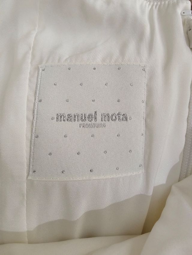 Vestido novia Manuel Mota 2012