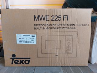MICROONDAS INTEGRADO (NO SOBREMESA)