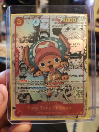 One piece tcg chopper manga eb01