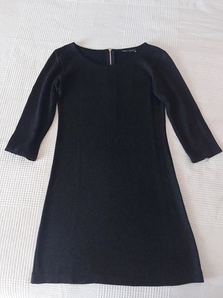 Vestido negro Zara