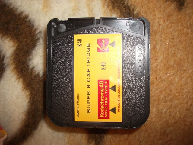 SUPER 8 CARTRIDGE K40 KODAK