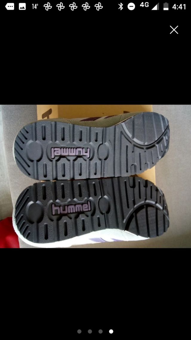 LOTE 2 PARES ZAPATILLAS HUMMEL TALLA 40 