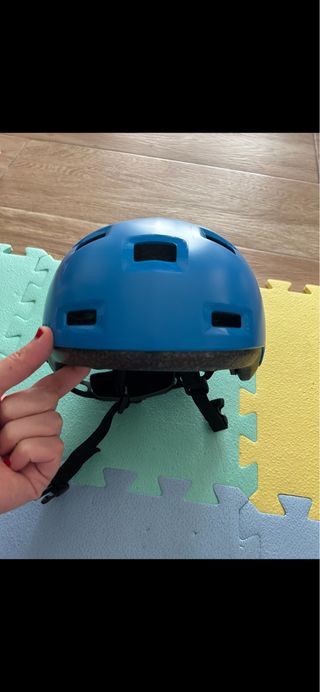 Casco Patines Patinete y Skate Oxelo B100 Azul