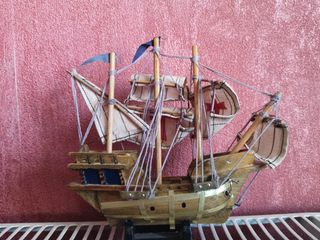 🌊 Barco Carabela Santa María 🌊