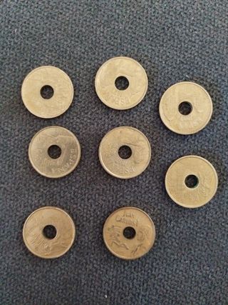 Monedas 25 pesetas