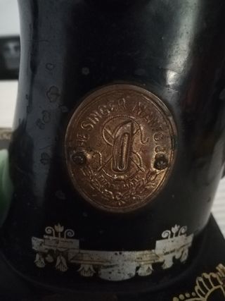 Maquina coser singer antigua años 20