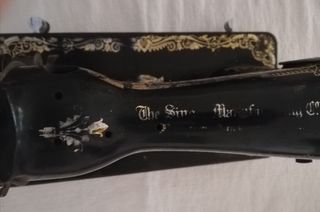 Maquina coser singer antigua años 20