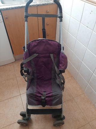 Carro paseo Maclaren con protector lluvia e invier