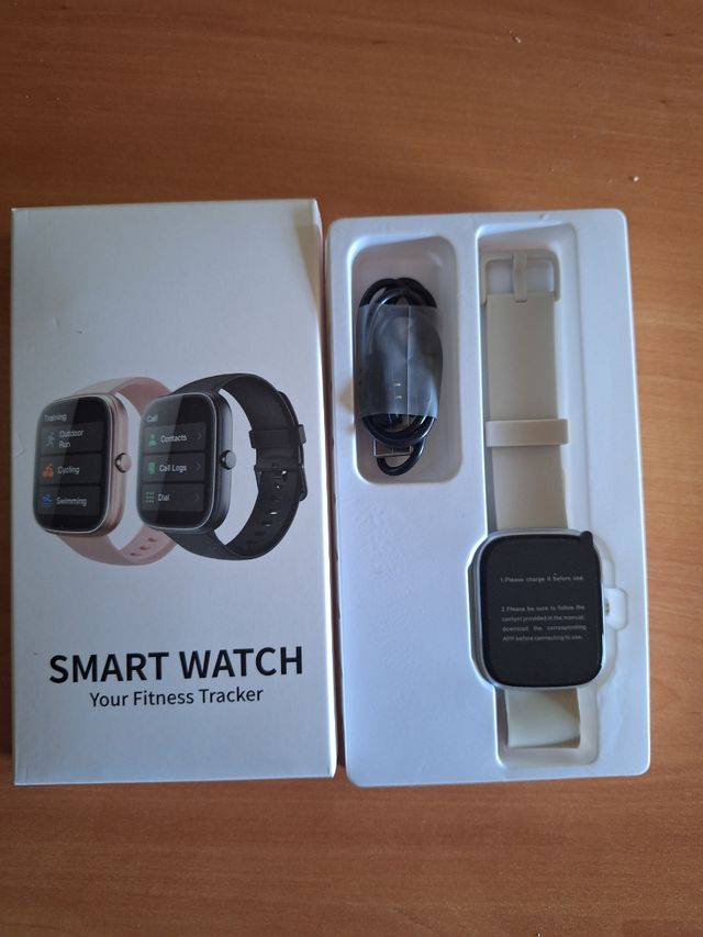 Smartwatch TFT IP68 iOS/Android de 1,9 polegadas