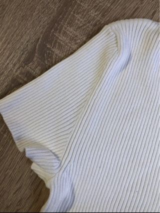 Top canale blanco M