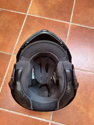 Casco Shoei modular.
