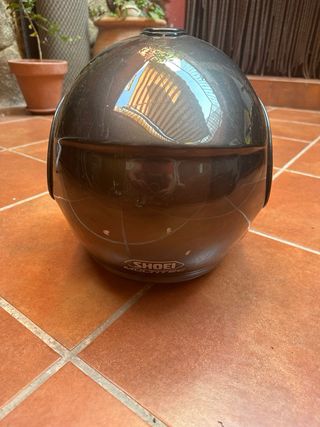 Casco Shoei modular.