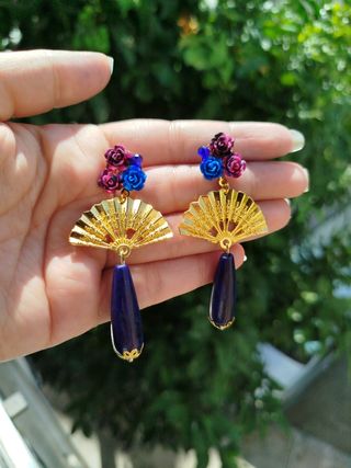 Pendientes flamenca 