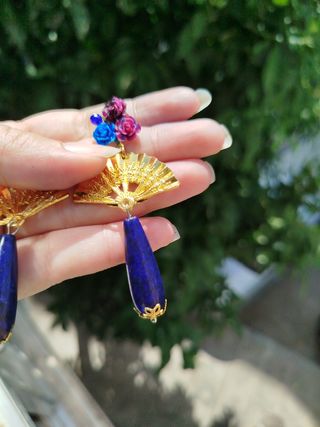 Pendientes flamenca 
