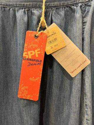 Falda corta SPRINGFIELD Denim mujer NUEVA