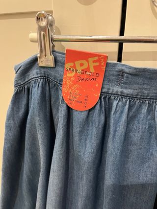 Falda corta SPRINGFIELD Denim mujer NUEVA