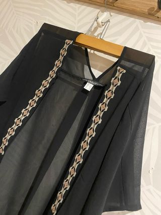 Kimono negro etnico S