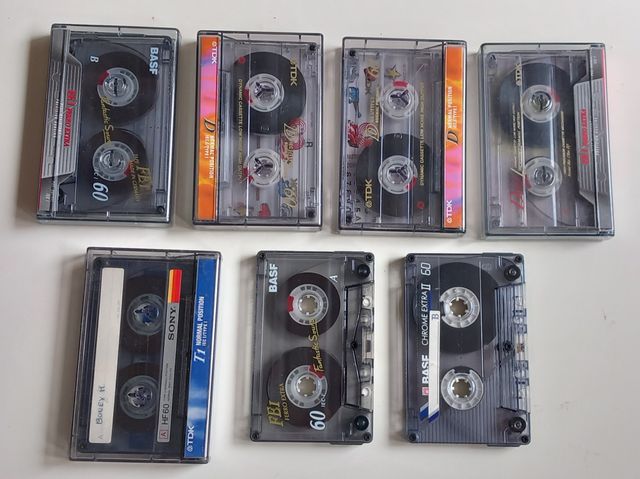 Cintas casette virgen