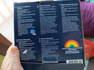 Varios juegos madera Lidl, pesca,cactus y coches