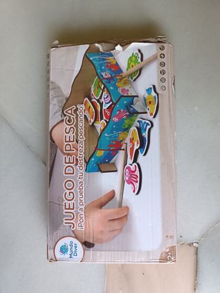 Varios juegos madera Lidl, pesca,cactus y coches