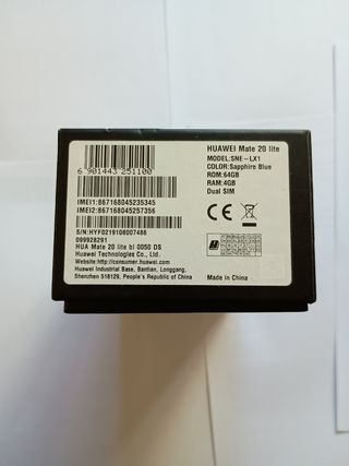 Huawei mate 20 lite
