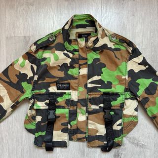 Chaqueta Militar Bershka XS