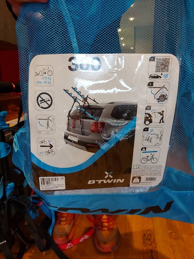 Portabicicletas maletero universal