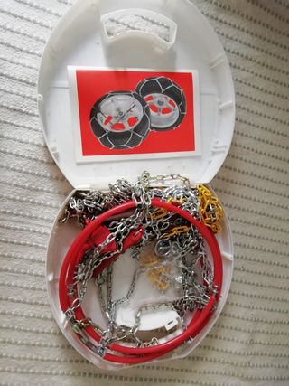 Cadenas de nieve de 9mm para coche 