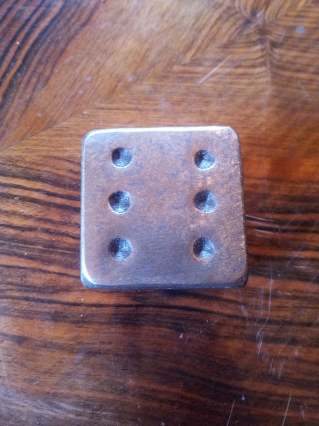 Dado gigante artesano