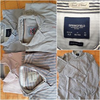 Camisas rayas manga larga