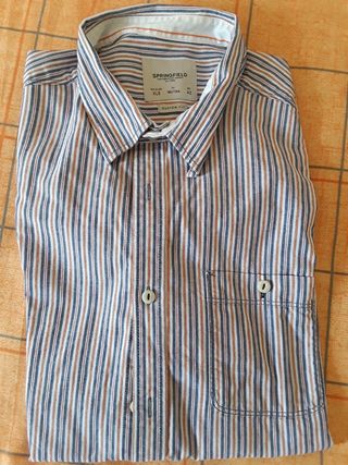 Camisas rayas manga larga