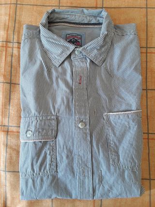 Camisas rayas manga larga