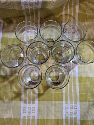 Juego de 9 vasos Carling Vintage