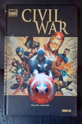 Cómic Marvel Civil War - Marvel Gold
