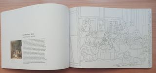 Estudio de arte. Colorear obras maestras.