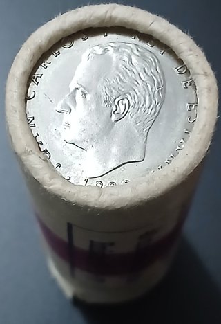 Cartucho oficial F.N.M.T. 25 Pesetas 1980 (80)