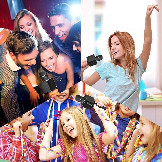 Microfono karaoke Celly con altoparlante