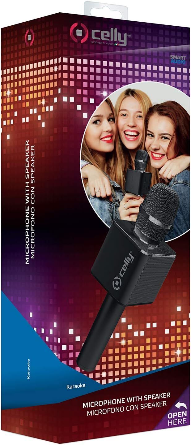 Microfono karaoke Celly con altoparlante