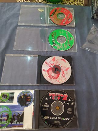 Juegos sueltos de sega Saturn