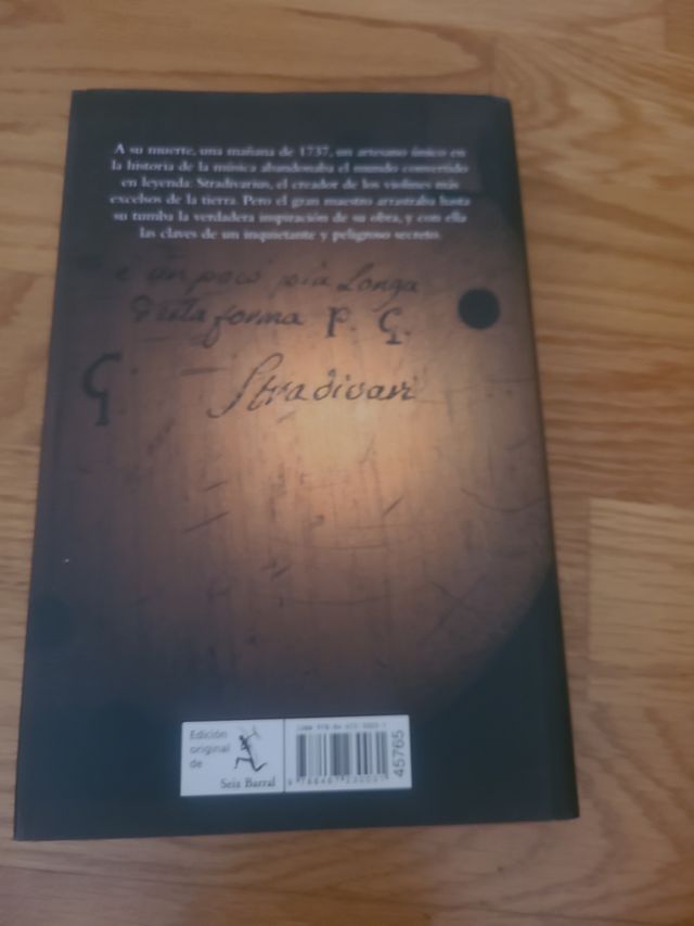 Libro La Fórmula Stradivarius 