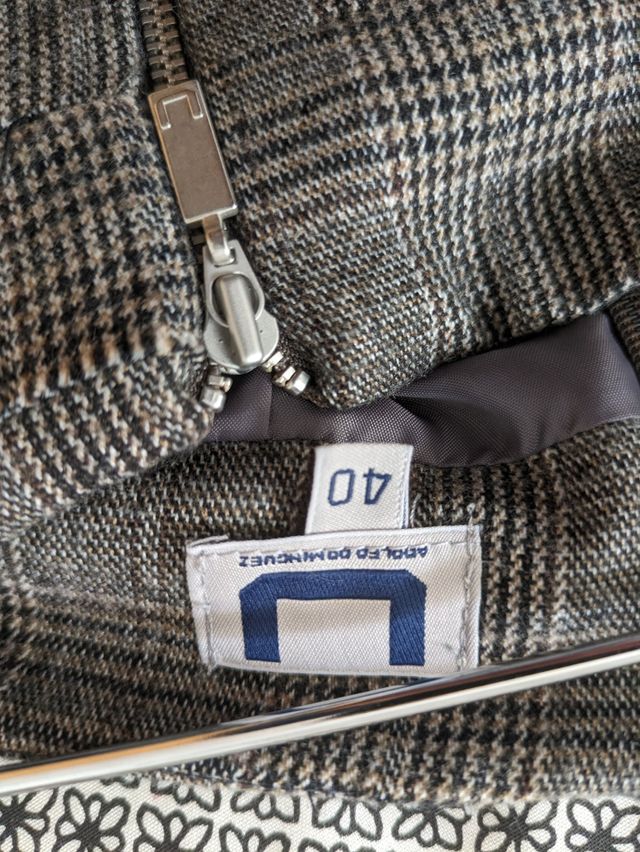 Minifalda a cuadros Adolfo Domínguez