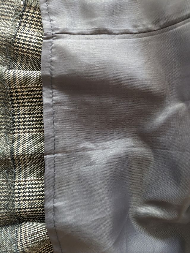 Minifalda a cuadros Adolfo Domínguez