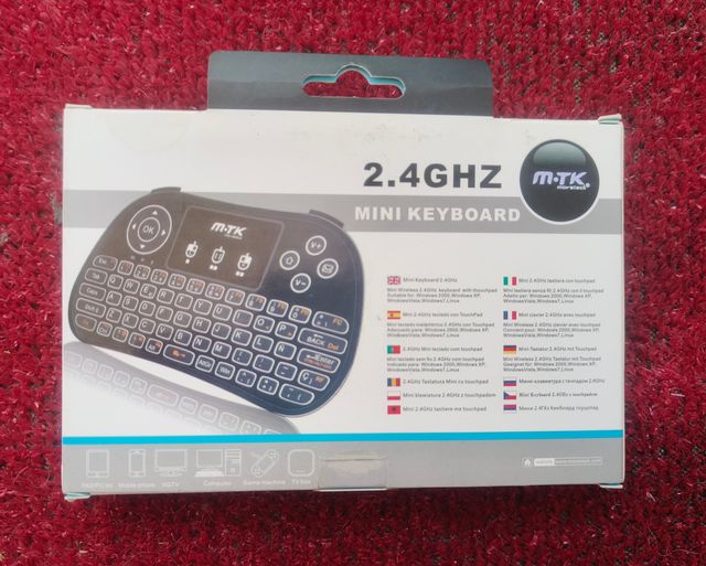 MINI TECLADO CON TOUCHPAD INALÁMBRICO