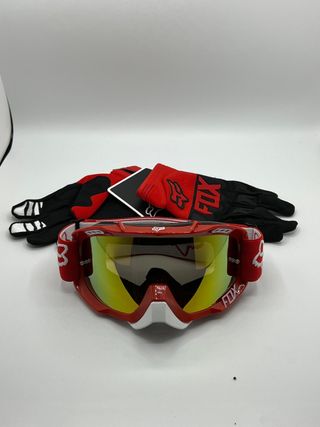 Guantes FOX y Gafas FOX motocross esquí bmx