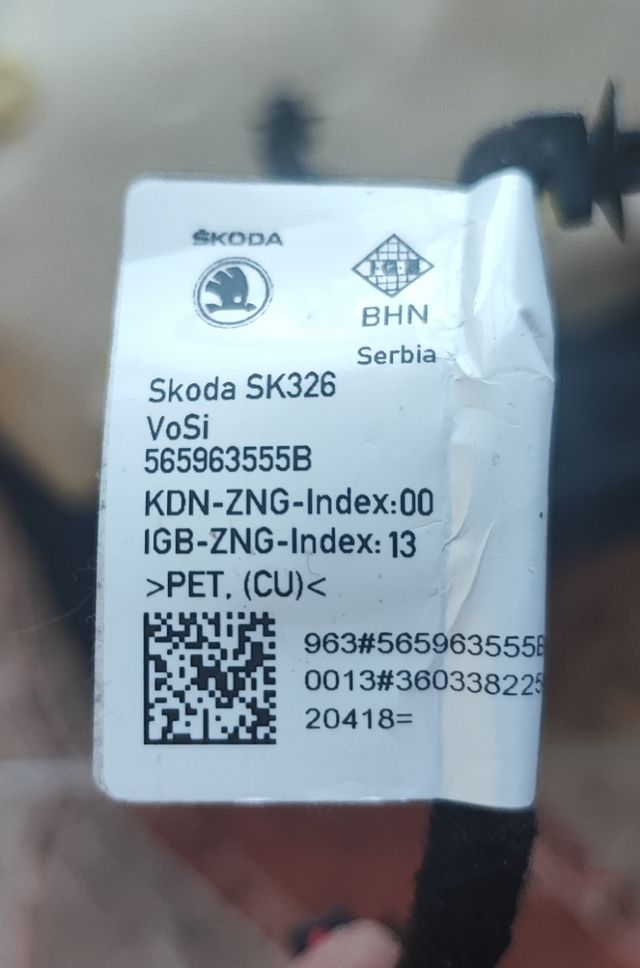 Tapiceria calefactable Skoda Kodiaq