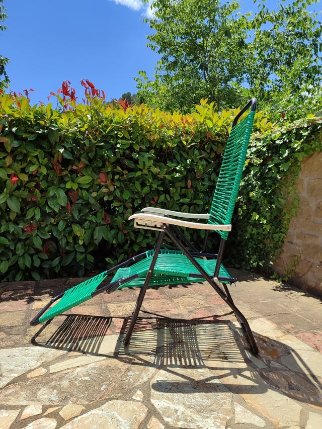 Tumbona scoubidou spaghetti