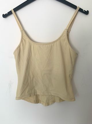 Top de tirantes, de efecto corsé