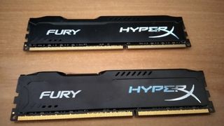 Memoria Ram Hyperx Fury HX318C10FBK2/16