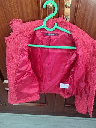 Chaqueta de mujer tipo biker.